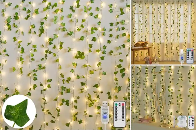 Detailed view of Best 200 LED Vine Lights for a Cozy and Relaxing Ambiance