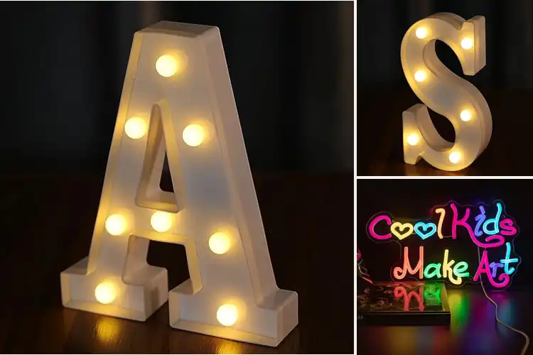 Detailed view of Best 8.27 Inch Letter Lights