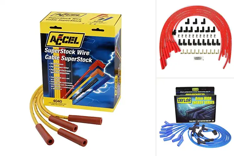 Detailed view of Best 8mm To 10mm Spark Plug Cables