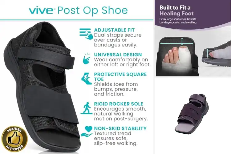 Detailed view of Best Adjustable Medical Shoes
