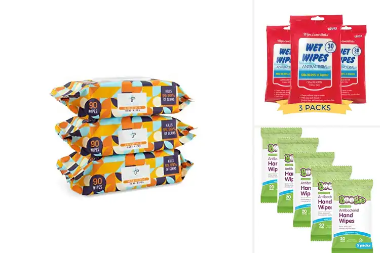 Detailed view of Best Antibacterial Hand Wipes