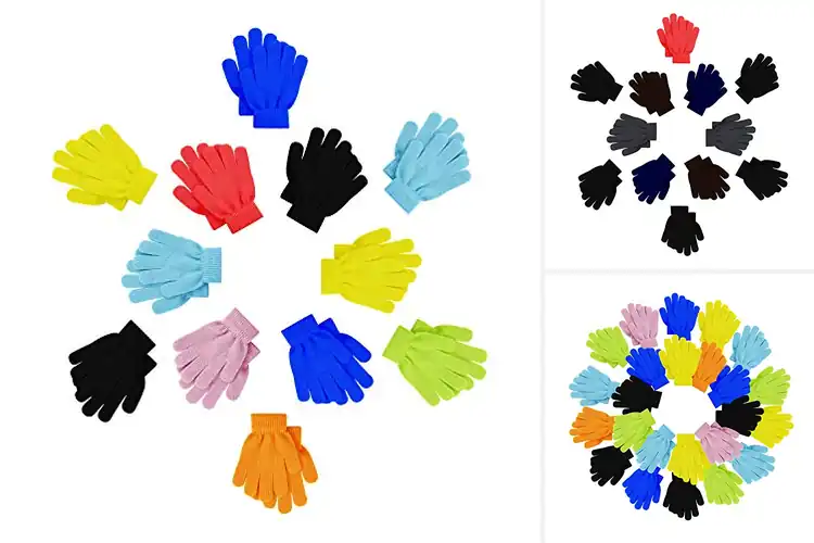 Detailed view of Best Assorted Gloves For Girls