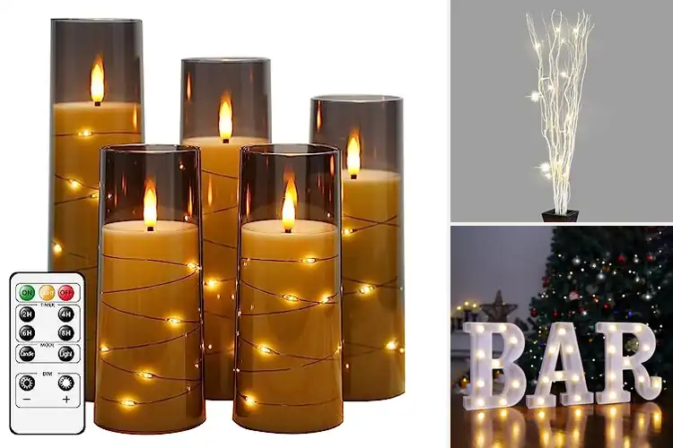 Detailed view of Best Battery Powered Home Decorations