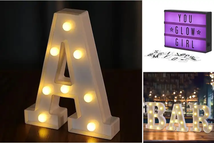 Detailed view of Best Battery Powered Led Letter Signs