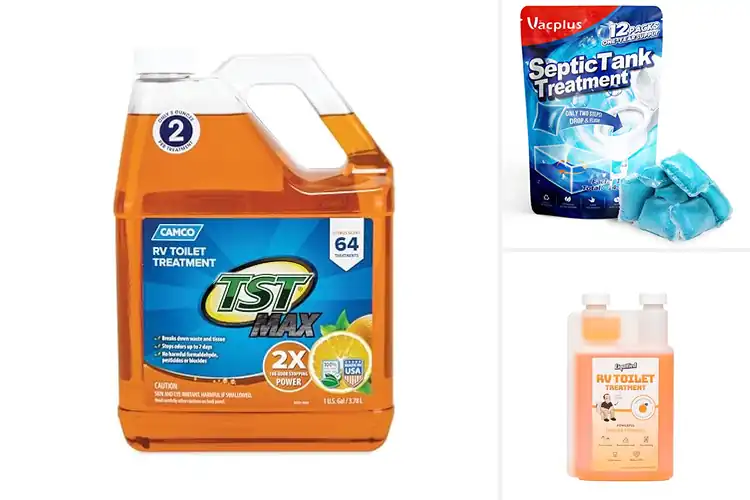 Detailed view of Best Biodegradable Toilet Treatments