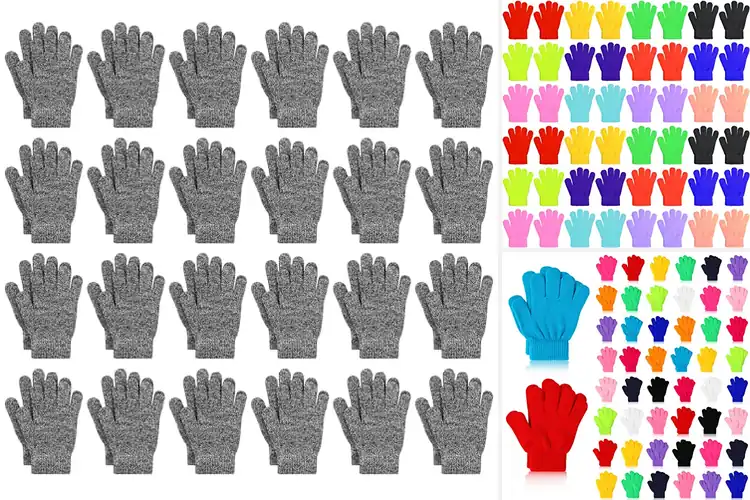 Detailed view of Best Bulk Kids Gloves