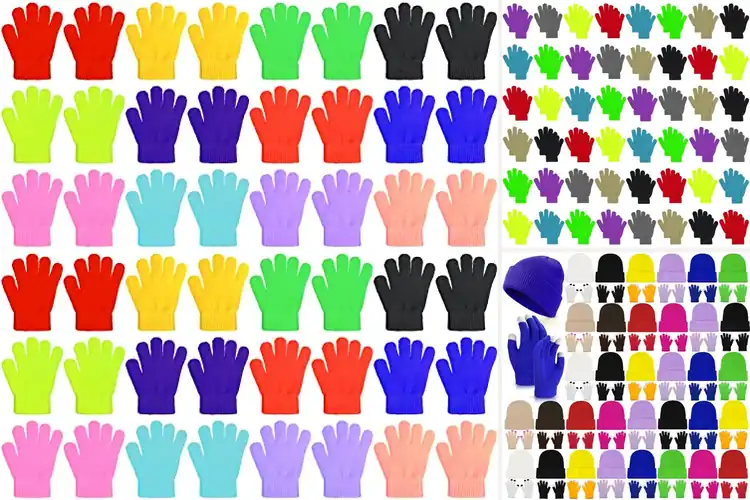 Detailed view of Best Bulk Winter Gloves For Children