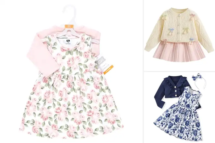 Detailed view of Best Cardigan Sets For Toddlers