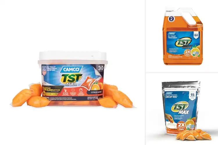 Detailed view of Best Citrus Scent RV Toilet Treatment