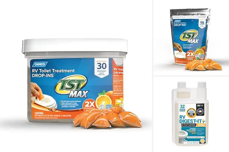 Detailed view of Best Cost-Effective RV Toilet Solution