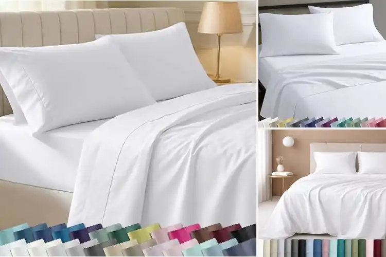 Detailed view of Best Cotton Sateen Sheets