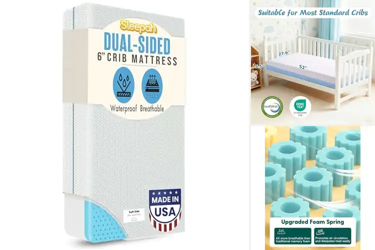 Detailed view of Best Crib Mattress Fit 6 Inch: Sleep Soundly