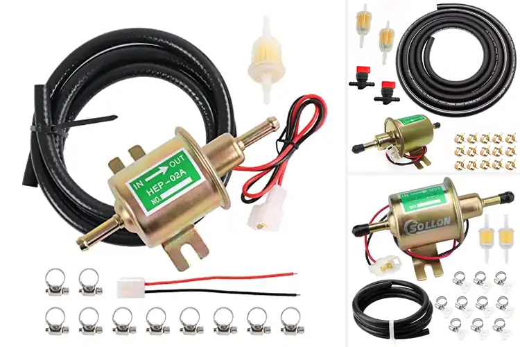 Detailed view of Best Electric Fuel Pump Hoses