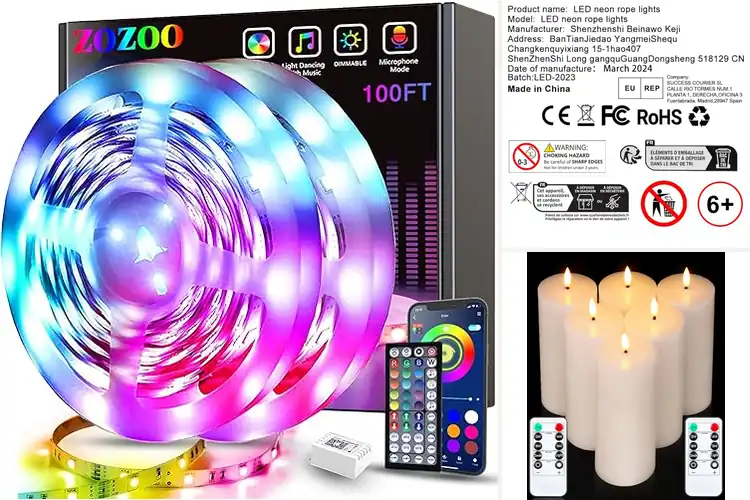 Detailed view of Best Festival LED Decorations For Home