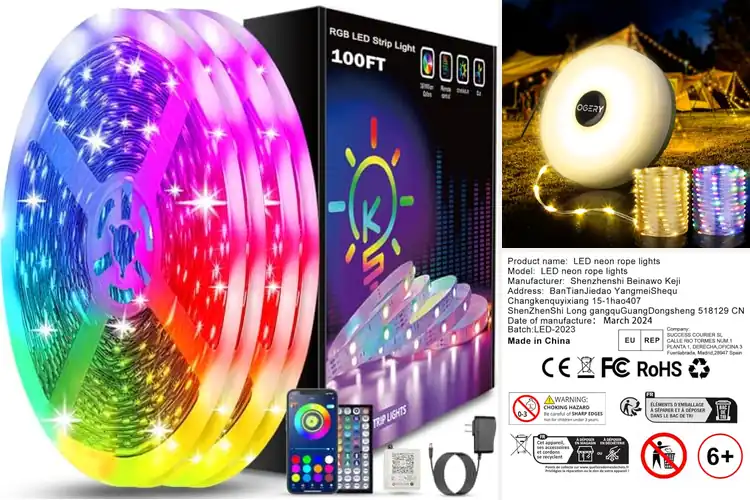 Detailed view of Best Festival LED Lights
