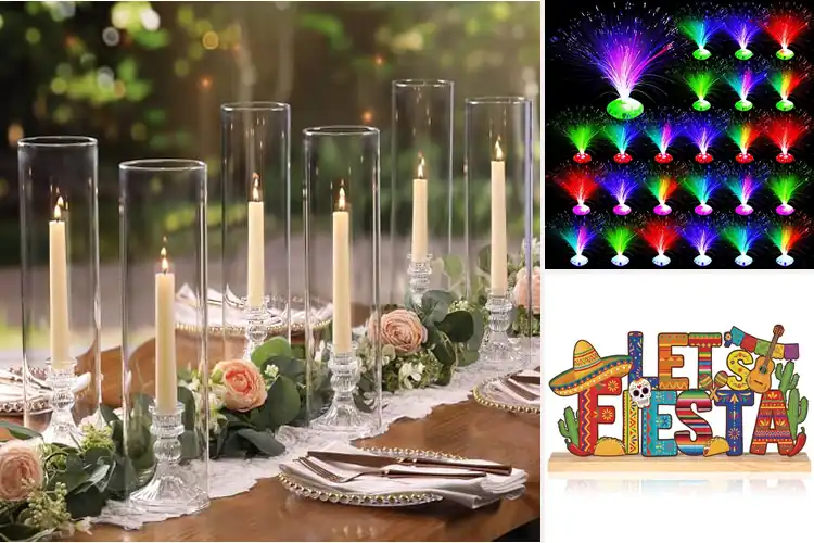 Detailed view of Best Festival Table Centerpieces