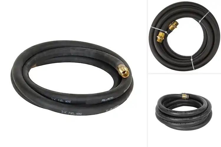 Detailed view of Best Fill-Rite Fuel Transfer Hose