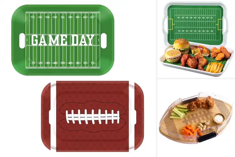 Detailed view of Best Game Day Serving Boards