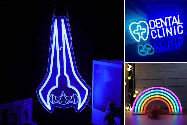 Detailed view of Best Glowing Holiday Signs