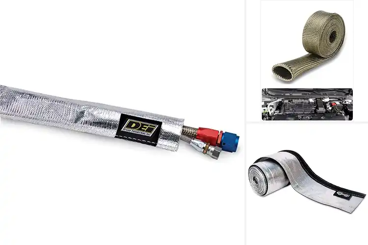 Detailed view of Best Heat Shield Sleeves: Cooler Engine, Smoother Ride