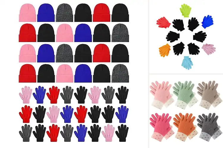 Detailed view of Best Holiday Gift For Kids Winter Glove Pack