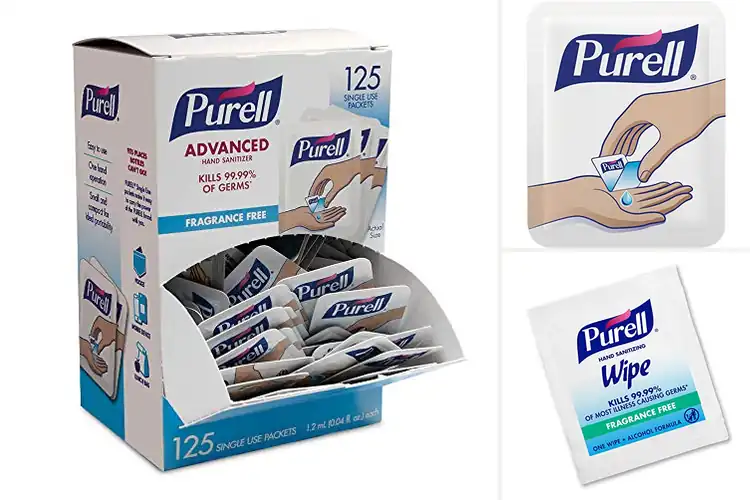 Detailed view of Best Individual Hand Sanitizer Packets