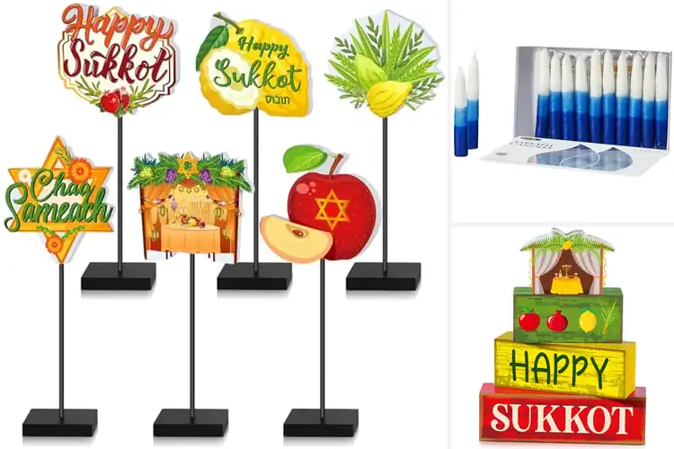 Detailed view of Best Jewish Holiday Table Centerpieces