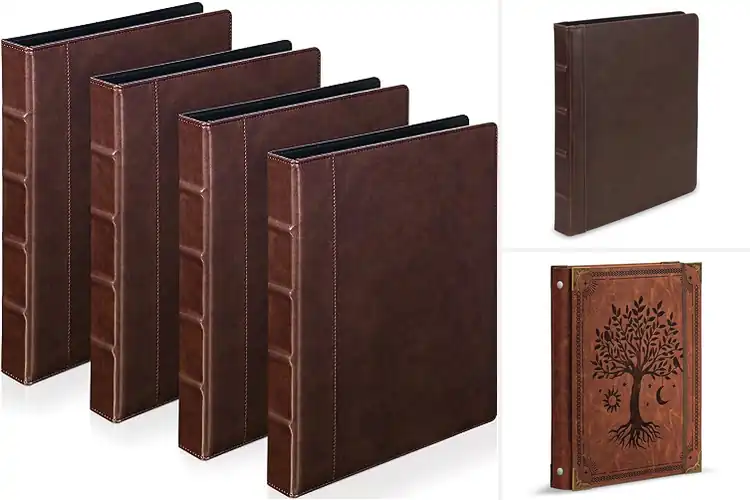 Detailed view of Best Leather Binders: Durable, Stylish, Essential Daily.