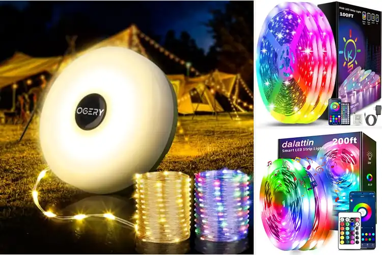 Detailed view of Best LED Festival Lights
