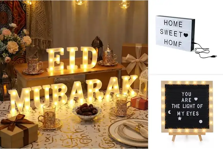 Detailed view of Best Led Letter Signs For Festivities