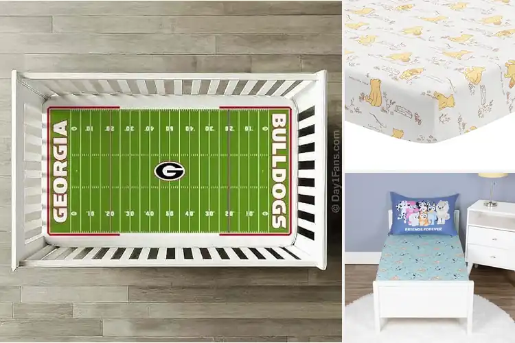 Detailed view of Best Licensed Baby Crib Sheets