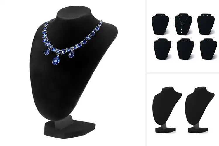 Detailed view of Best Lightweight Necklace Display Stand