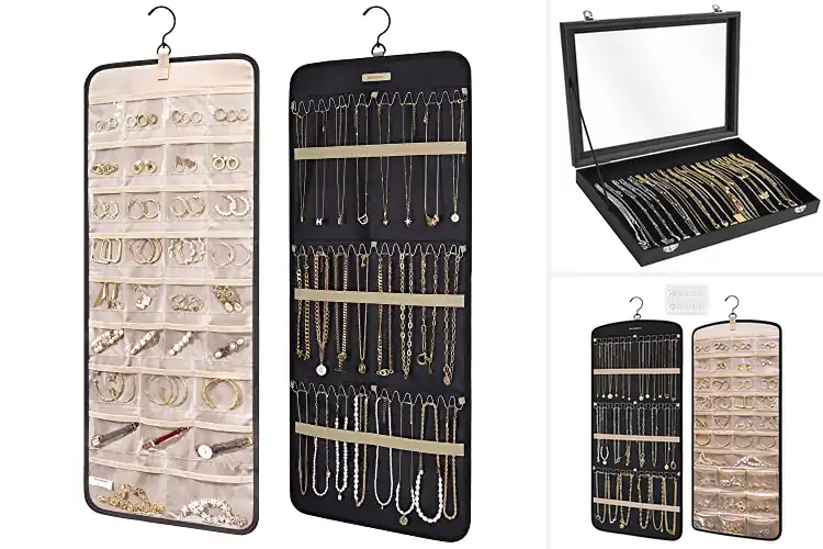Detailed view of Best Lightweight Necklace Storage