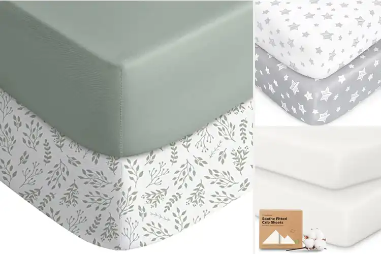 Detailed view of Best Machine Washable Crib Sheets