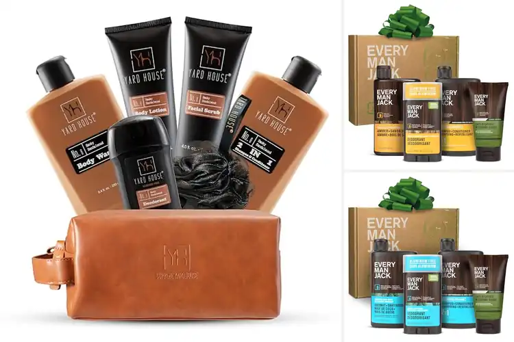 Detailed view of Best Men’s Body Care Sets