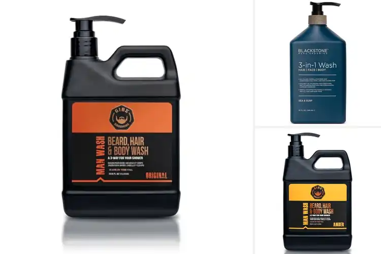Detailed view of Best Men’s Grooming Washes