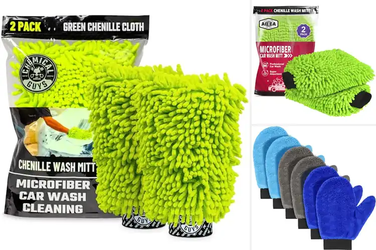 Detailed view of Best Microfiber Mitts: Top 10 Picks for Effortless Cleaning
