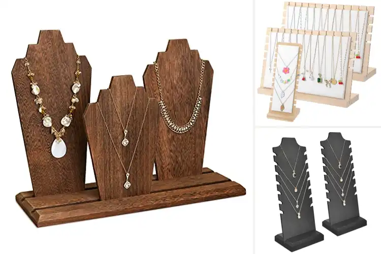 Detailed view of Best Multi-Row Necklace Holders