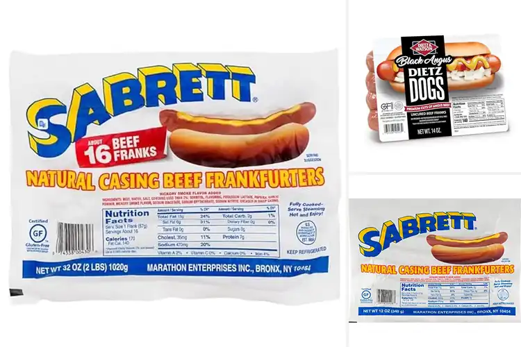 Detailed view of Best Natural Casing Hot Dogs: Bold Flavors, Satisfying Snap