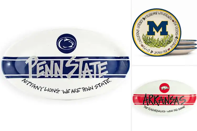 Detailed view of Best NCAA Tailgating Platters
