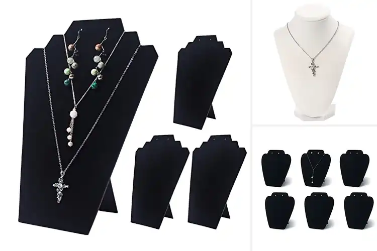 Detailed view of Best Necklace Display Holders