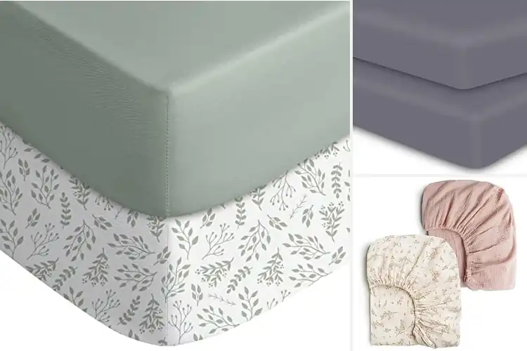 Detailed view of Best Nursery Sheets: 10 Soft, Safe, & Adorable Crib Options
