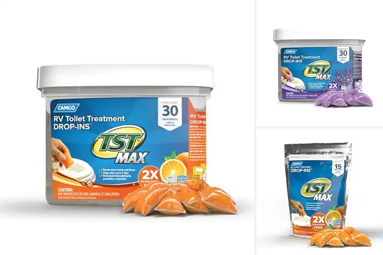 Detailed view of Best Odor-Control RV Toilet Pods