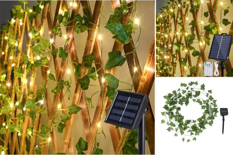Detailed view of Best Outdoor Ivy Lights: Brighten Your Space Naturally