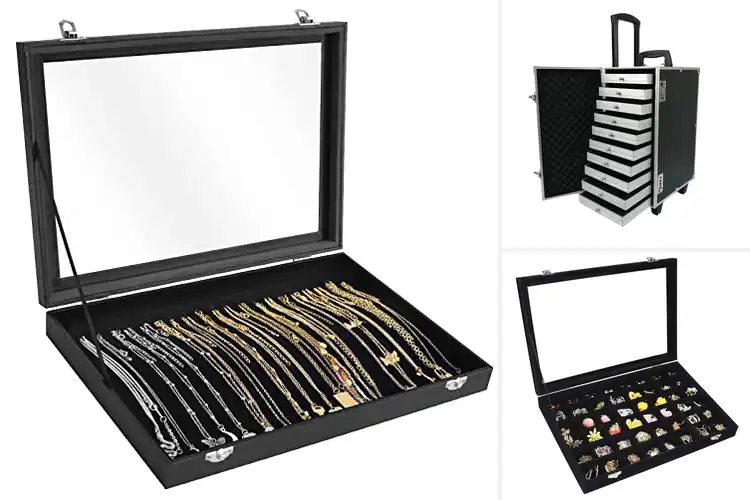Detailed view of Best Portable Jewelry Displays