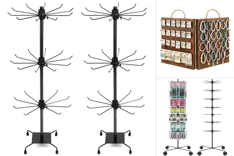 Detailed view of Best Portable Jewelry Stands