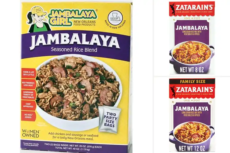 Detailed view of Best Real Vegetables Jambalaya Mix