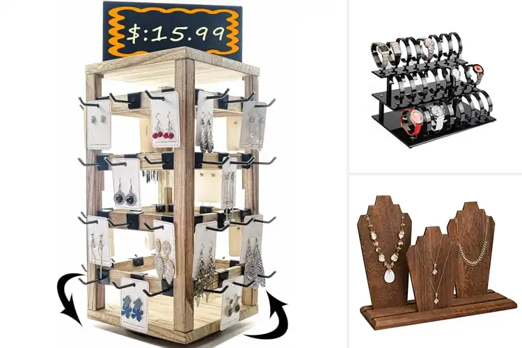 Detailed view of Best Removable Jewelry Stands