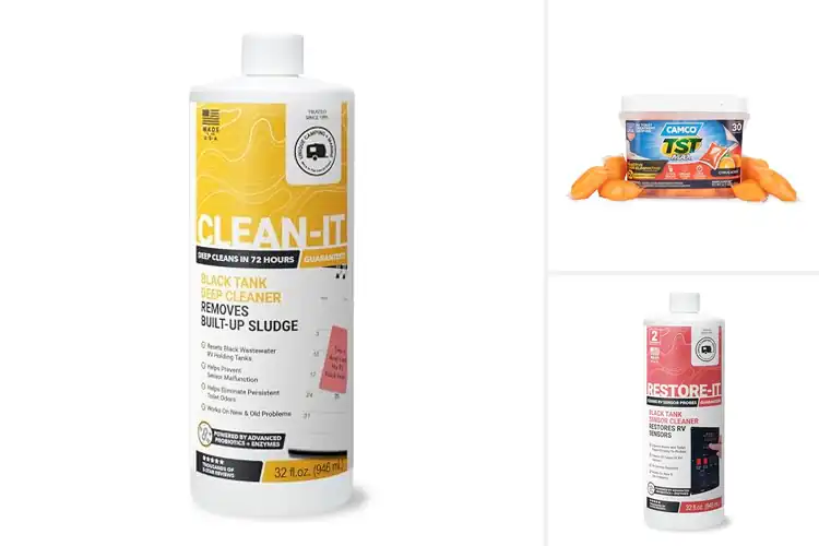 Detailed view of Best RV Black Tank Cleaners