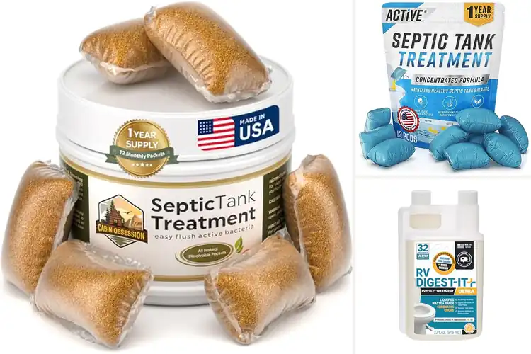 Detailed view of Best RV Septic System Treatments